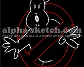 Ghostbusters - Alphabet Drawing