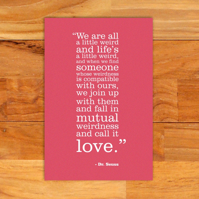 Mutual Weirdness print - 12" x 18" (Made to order)