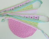 Pink and Green Banner.   Ready to Ship.