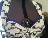 Rockabilly Pinup Custom NFL 50s Halter Top