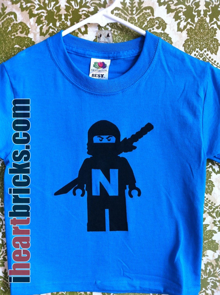 Ninjago - Screen printed t-shirt - Personalized Children Clothing Tshirt