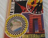 Travel Stamps Passport Cover