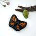 Handmade Montessori Work - Magnetic Monarch Butterfly Life Cycle. Made to Order.