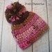 Crochet PATTERN - Baby Pom Pom Beanie Crochet Hat Pattern - Instant Download PDF 110 - Newborn to Adult - Photography Prop Pattern