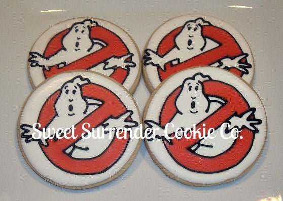 Ghostbusters Decorated Sugar Cookies 1 Dozen