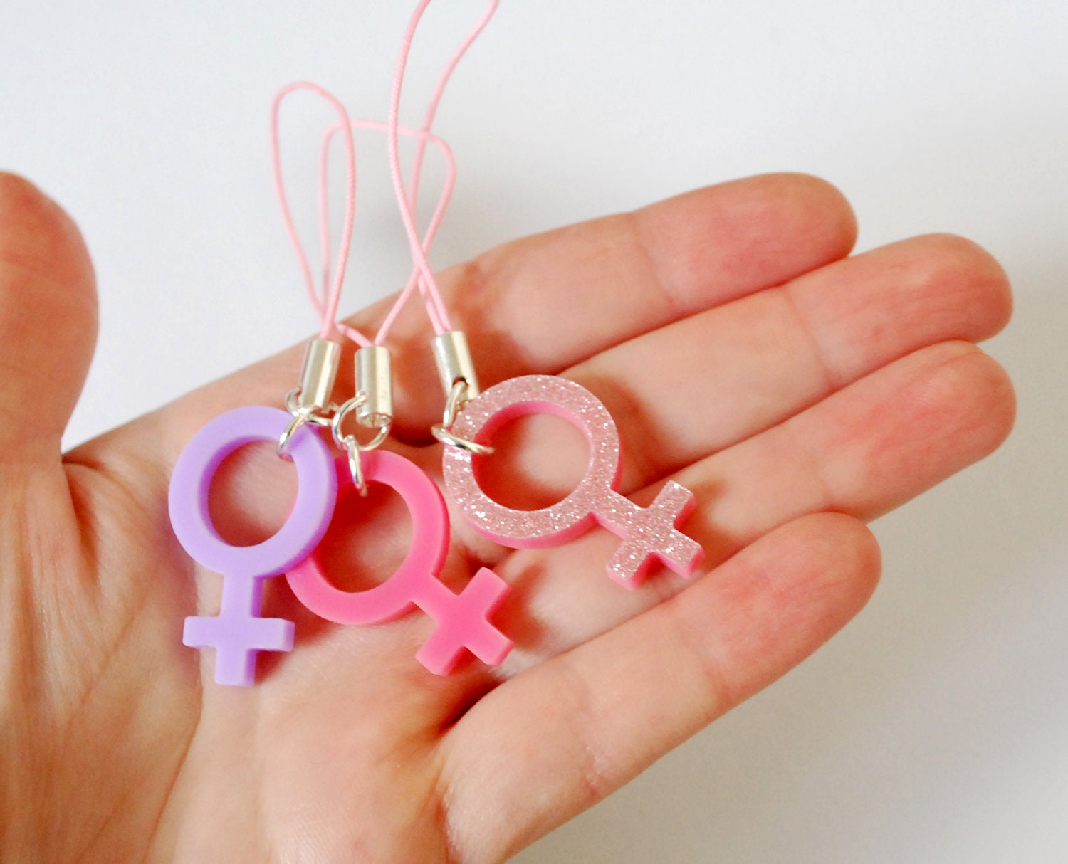 Girl Phone Charm