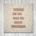 Wall quote art - scrabble letters - motivational saying - floral pattern - wall art home decor - 5X5 fine art print