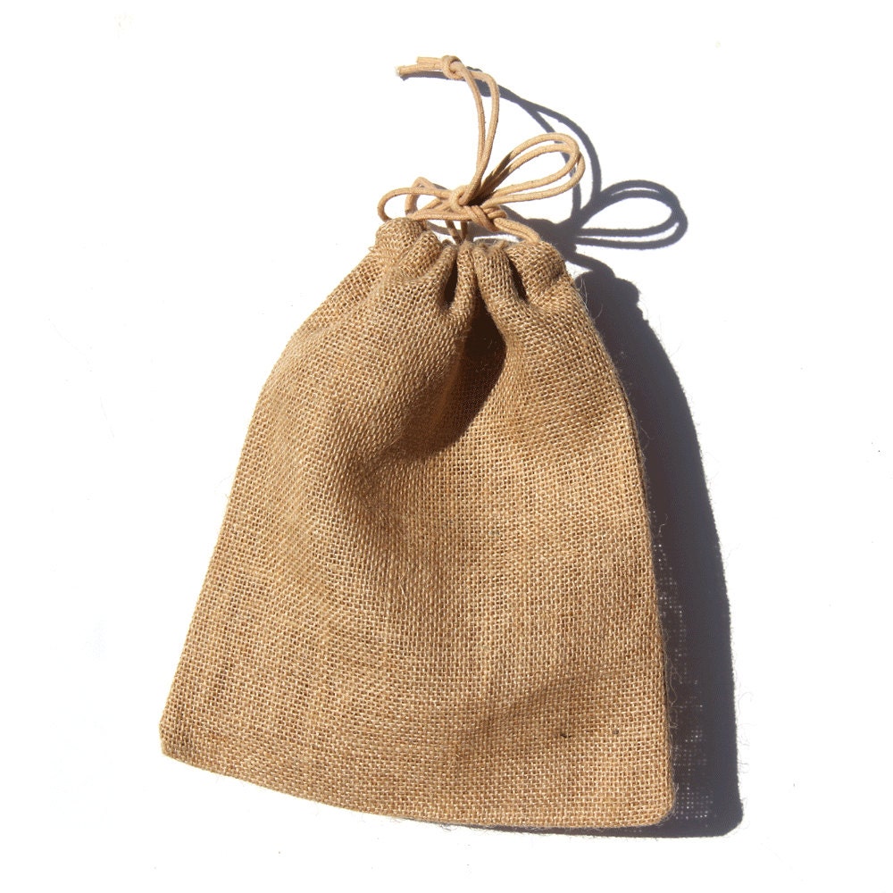10" x 12" Burlap Jute Bags Pouches for Wedding, Gift Packaging, Craft Projects