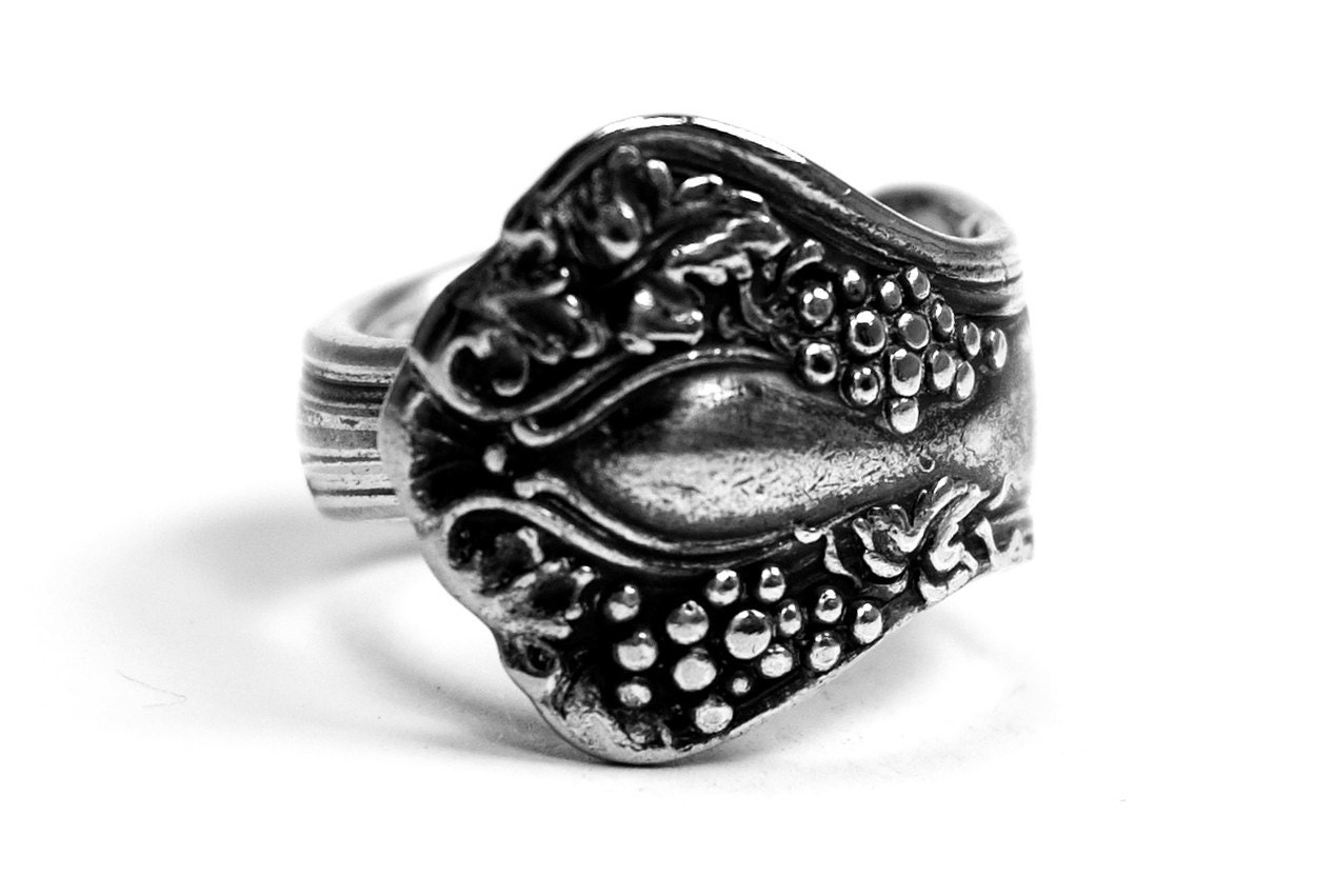 Vintage Silver Spoon Ring