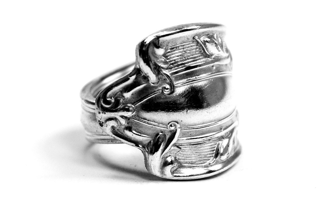 Vintage Silver Spoon Ring