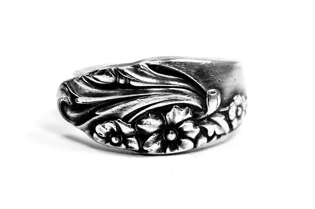 Vintage Silver Spoon Ring