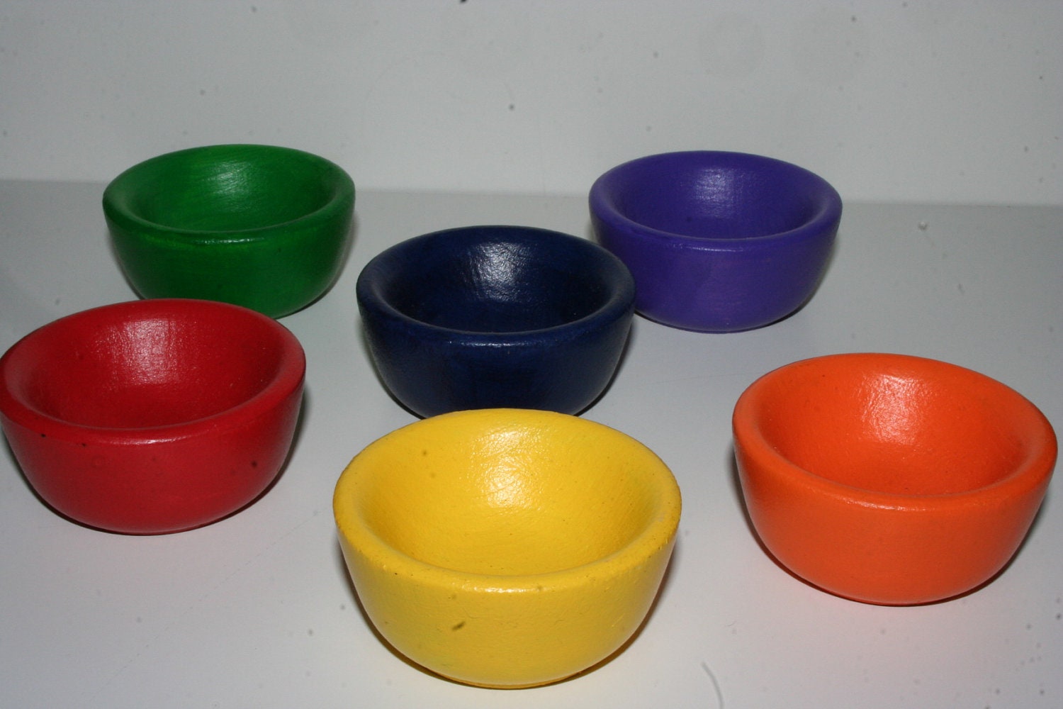 set of 6 nesting bowls, waldorf toy, etsy children, holiday gift, baby toy, montessori game, stocking stuffer, baby shower gift