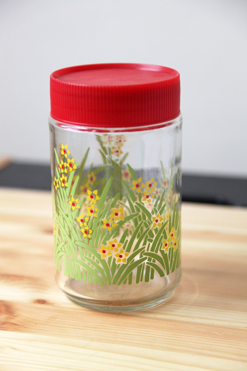 Glass Lidded Jars