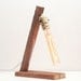Tobacco Stick Lamp I- Rustic Lighting, Vintage Wood Lighting, Exposed Edison Tube Bulb