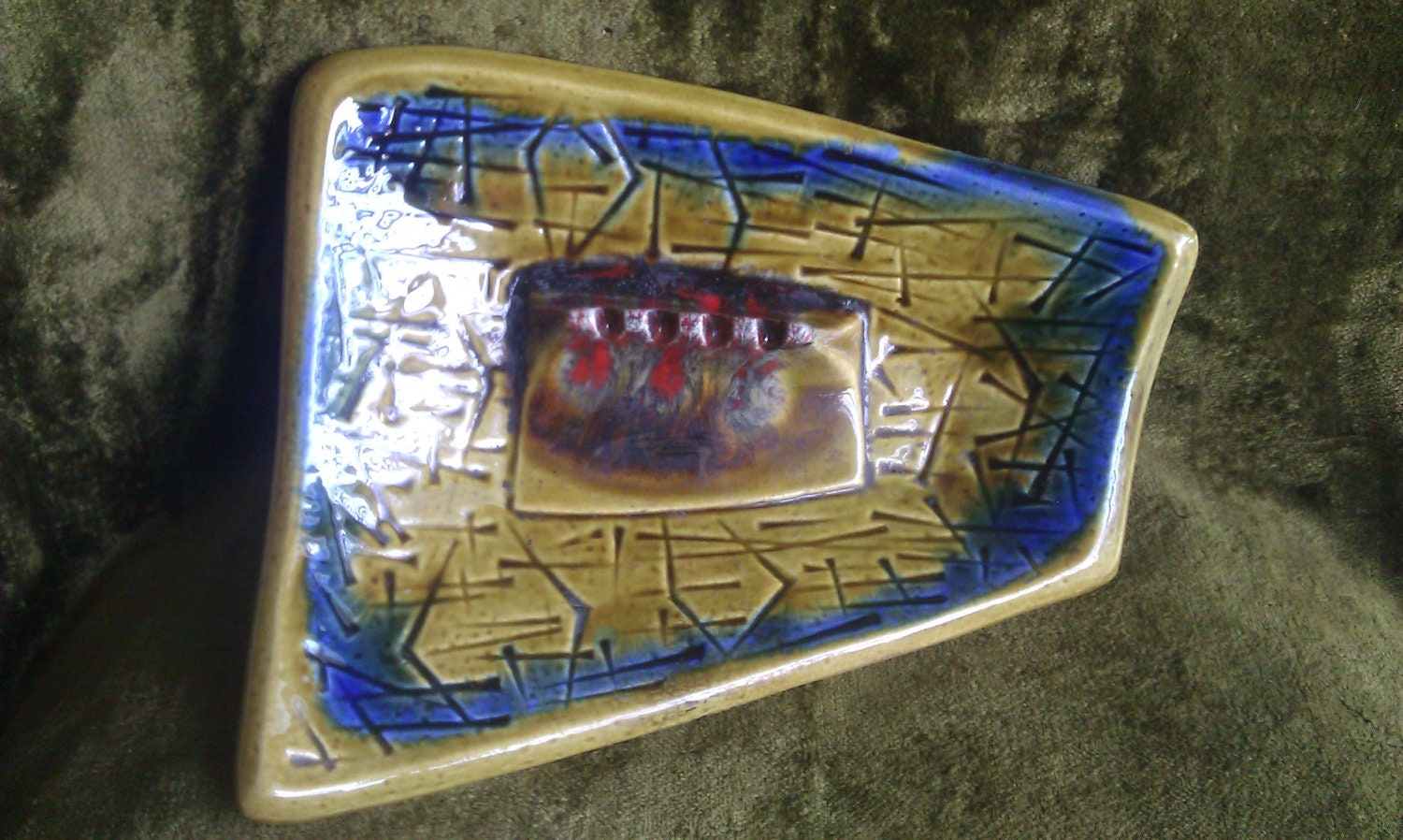 Unique Ashtray Marked Calif.