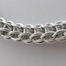 Chainmaille necklace, Full Persian weave