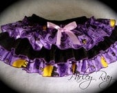 Beautiful Parley Ray Once Upon a Halloween Night Ruffled Baby Bloomers Diaper Cover Witch