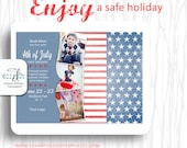 4th of July Mini Session Photography Template