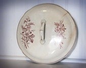 Fall Leaves Ceramic Chamber Pot Lid