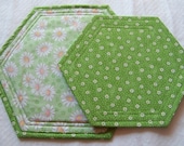 Daisy Home Decor, Trivet, Hot Pad, Small and Large Size, Candle Mats