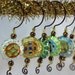 Beaded Ornament Hangers, Set of 10