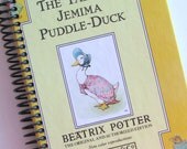 BEATRIX POTTER book journal notebook Recycled Spiral Bound Baby Bedtime Story DUCK