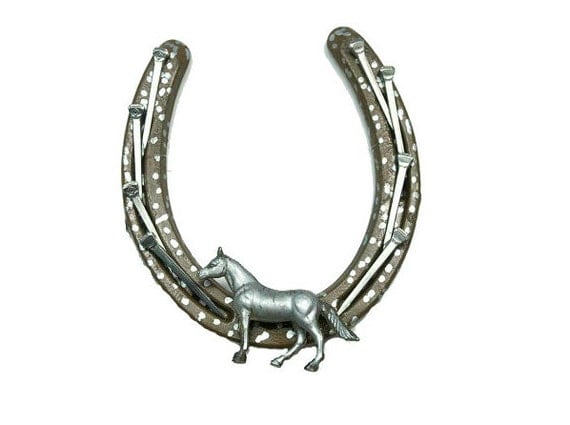 Horse Shoe Nails Lucky Shoe   (48)