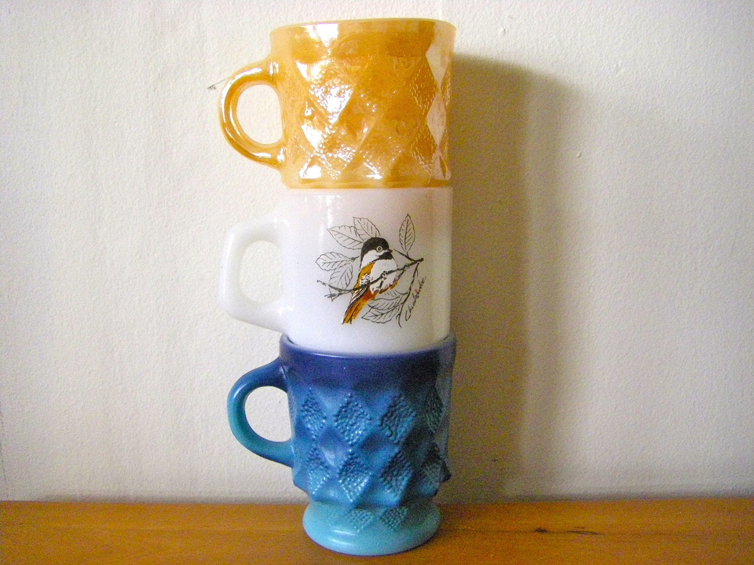 3 Fire King Mugs