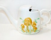 Ceramic 1970s Mushroom Teapot