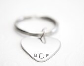 Personalized Guitar Pick Keychain, Personalized Keychain, Engraved Key Ring