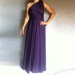 Convertible Wedding Dress Infinity Multi Way Custom order to your size