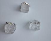 Delicate rings, handmade minimalist jewelry.  Customizable, peridot, topaz, silver, gold, stack rings