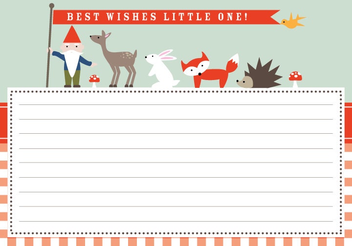 Woodland Baby Shower Invitations