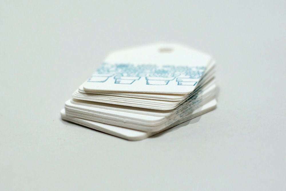 Blue Sale Tag