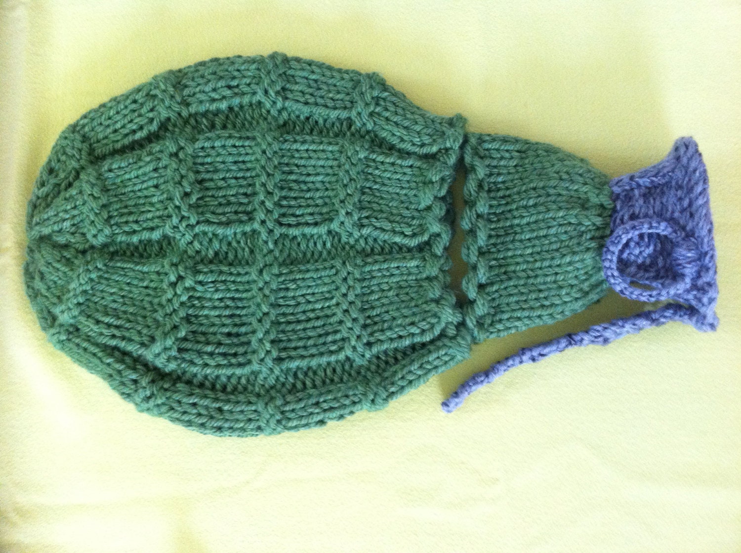 Halloween Grenade baby outfit - hat and cocoon, perfect newborn photo prop and Halloween costume