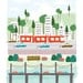 Portland Oregon - 11x14 print - city illustration poster wall decor children nursery art
