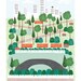 Central Park, NY - 11x14 print - city illustration poster wall decor children nursery art
