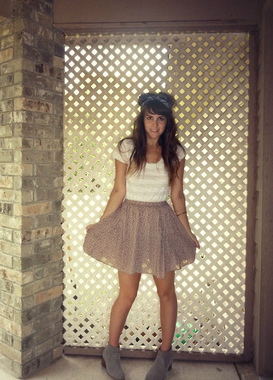 Upcycled Pattern Skirt