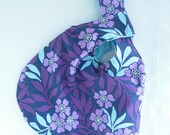 Little Girl Purse Small Fabric Tote Reversible