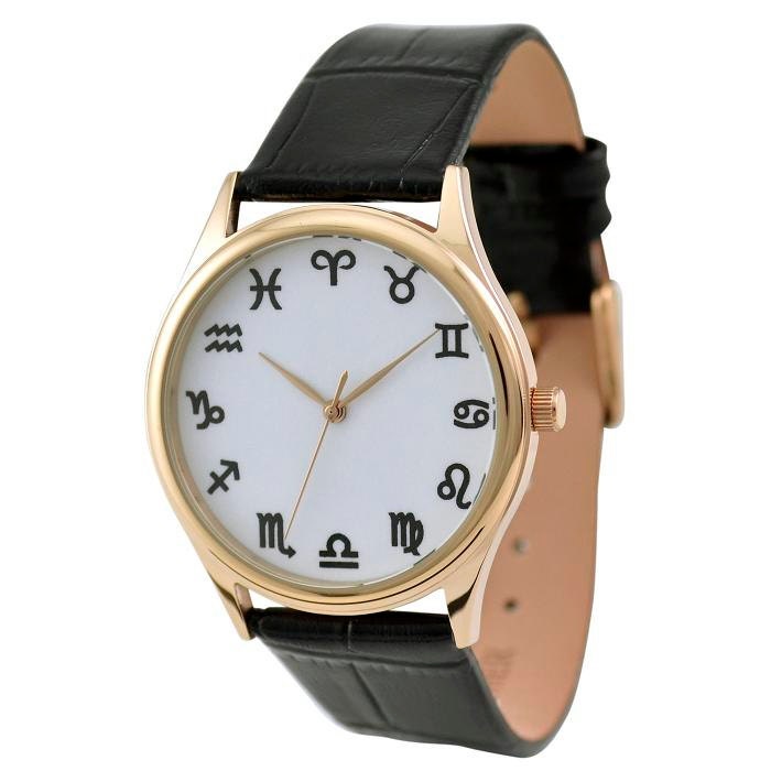 12 constellations watches White in Rose Gold