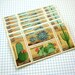 50 pieces - Vintage unused 1981 20 cent Desert Plants - Cactus stamps - great for the extra ounce surcharge on wedding invitations