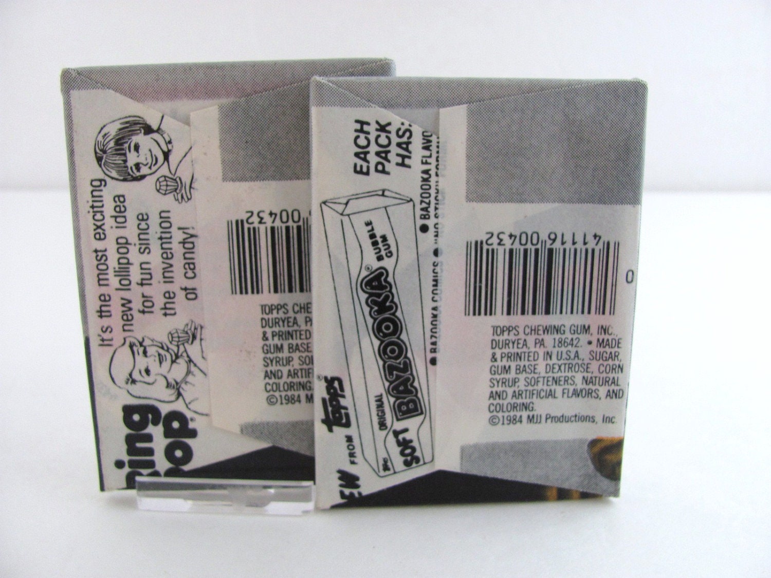Michael Jackson Trading cards 2 wax packs