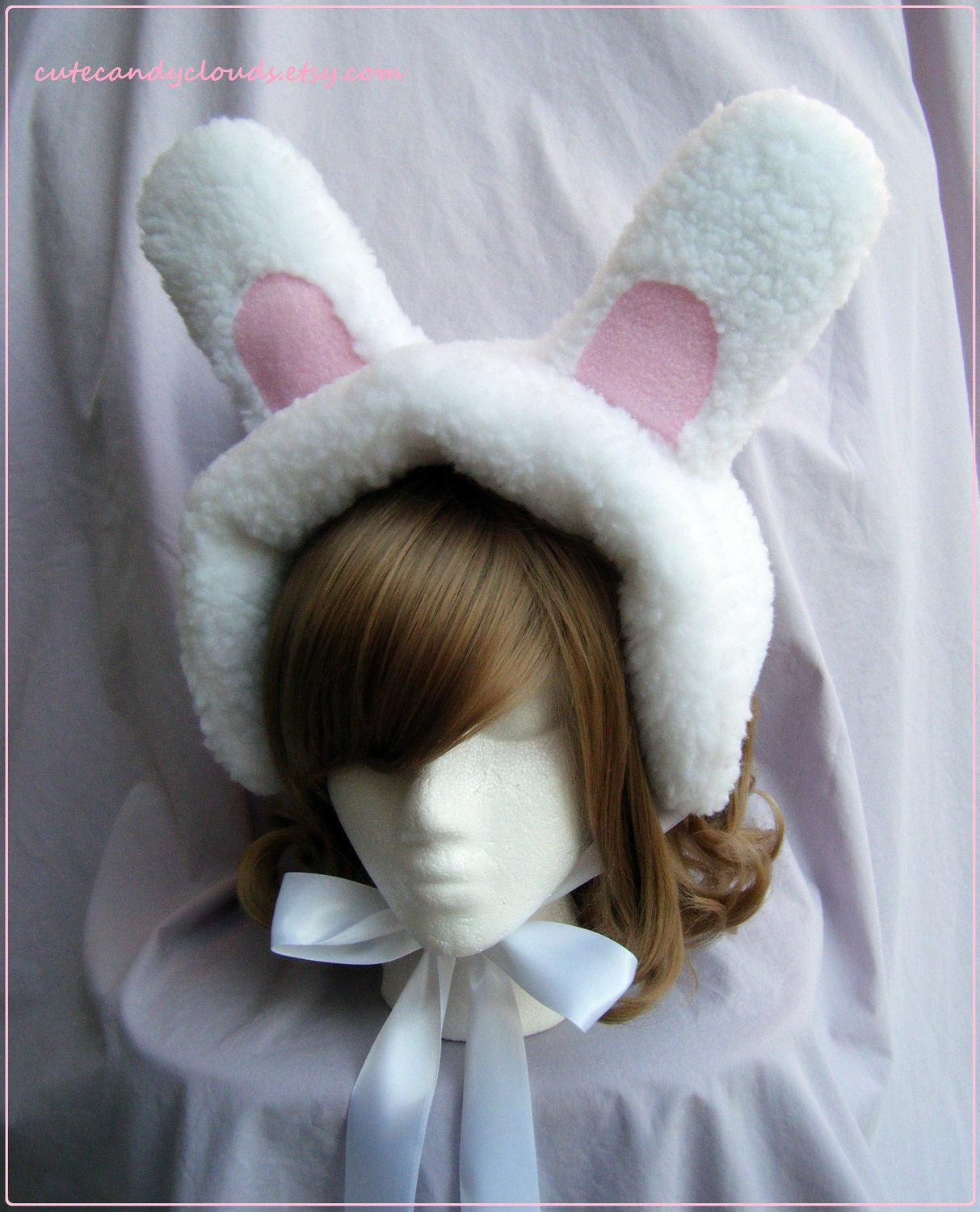 Cute super plush cozy Bunny Bonnet