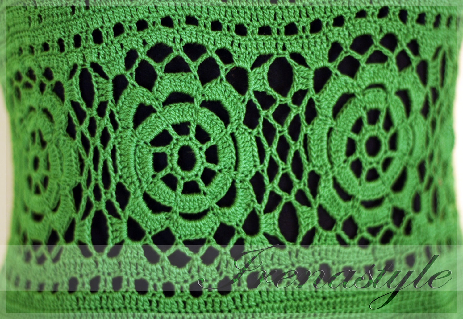 Crochet Dress , custom made, hand made, crochet - 100% cotton.