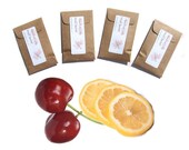 4 Cherry Lemonade Sachets Scented Bath Body Fragrance Packets Teen Girls Brown Red Yellow Modern Rustic Small - pebblecreekcandles 4 Cherry Lemonade Sachets Scented Bath Body Fragrance Packets Teen Girls Brown Red Yellow Modern Rustic Small - pebblecreekcandles