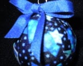 Hanukkah Glass Decoupage Ornament
