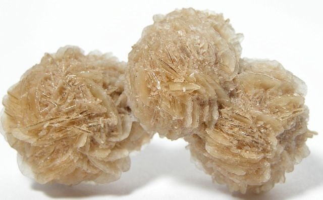 Gypsum Selenite Desert Roses Crystal Cluster Free US Shipping