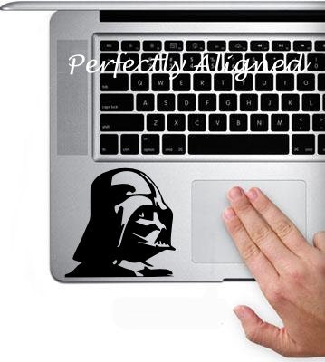 Star Wars inspired Darth Vader decal for Macbook Trackpad