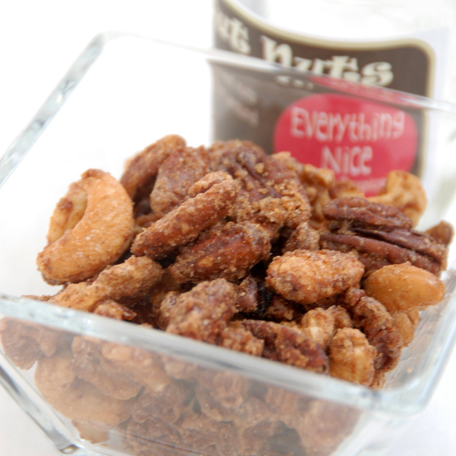 EVERYTHING NICE all natural glazed nuts (4 oz. pouch)