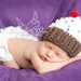 Cupcake Hat - Photo Props, Newborn, Available in Different Colos